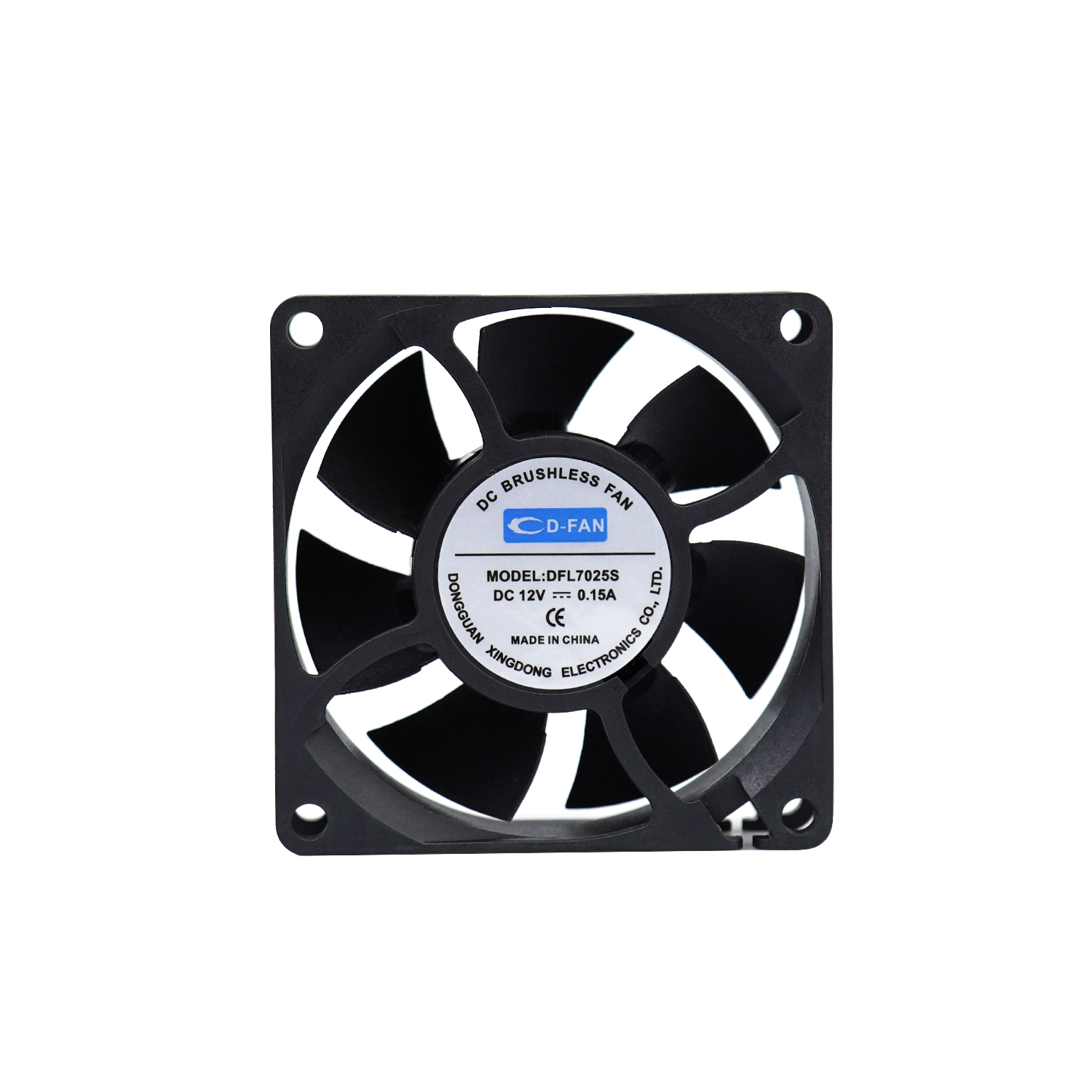 70x70x25 exhaust fan high speed dc cooling fan 12v volt cooling fan