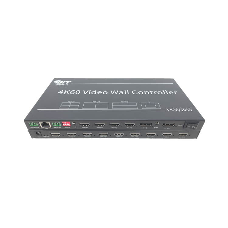 Hot sale support matrix switcher TV 2x3 3x3 4K video wall controller For lcd video wall