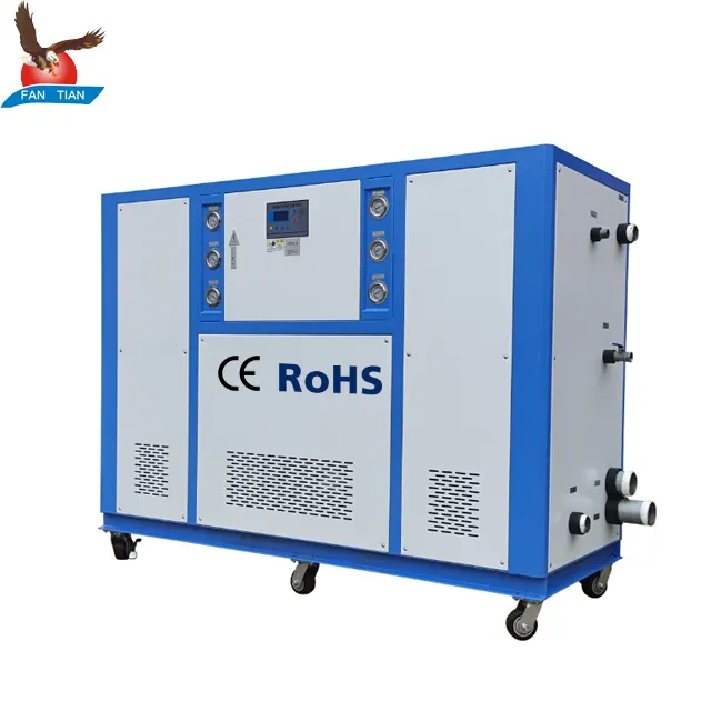 Factory Direct Supplier 10hp industrial water cooled chiller with Hermetic Scroll Type