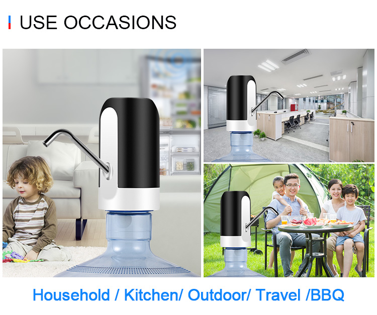 Electric Portable Rechargeable Wireless Mini Automatic Water Pump Dispenser
