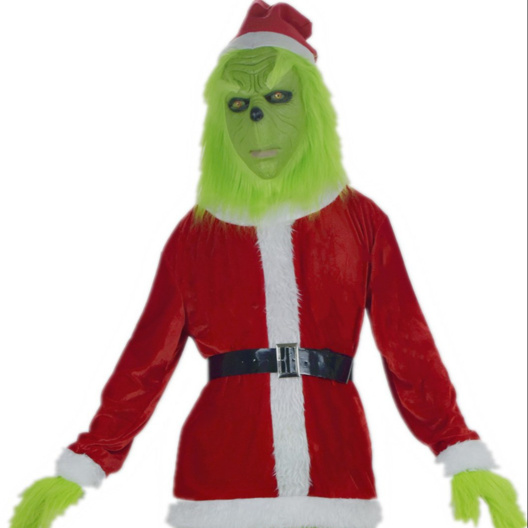 Christmas costumes The the mask and head set Party costumes