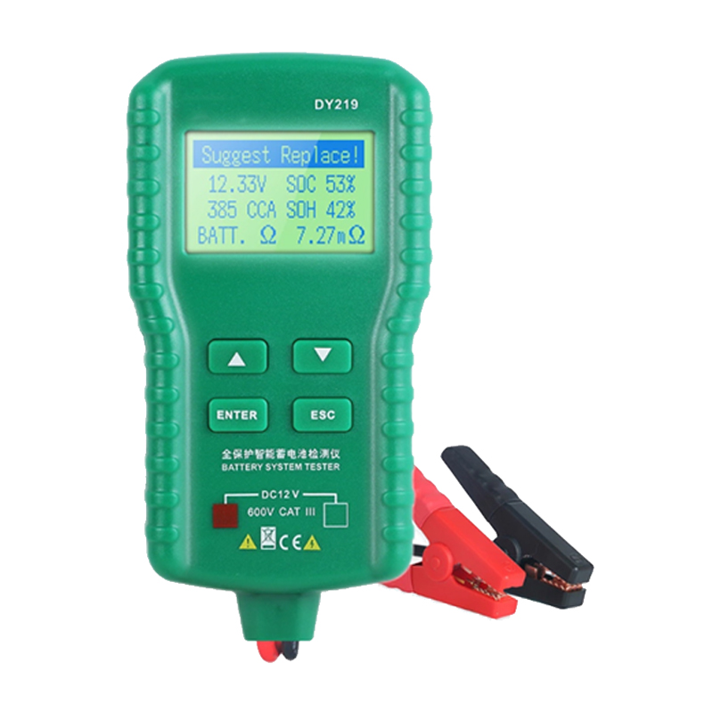 DEMUDA 12v system capacity coulometer 50a 100a 350a bat battery tester