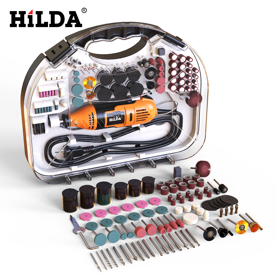 200W Mini Drill Rotary Tool With Grinding Accessories Set Multifunction Mini Engraving Pen For Dremel Tools