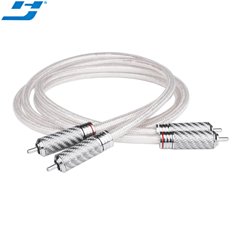 Amazon hot sale Single RCA Audio Cable Male to Male Installation Audio Cord