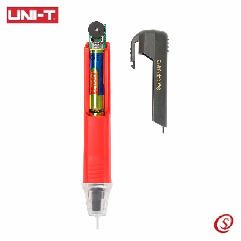 UNI-T UT12D 1000 В переменного тока со светодиодом и зуммером Напряжение детектор тестер напряжения
