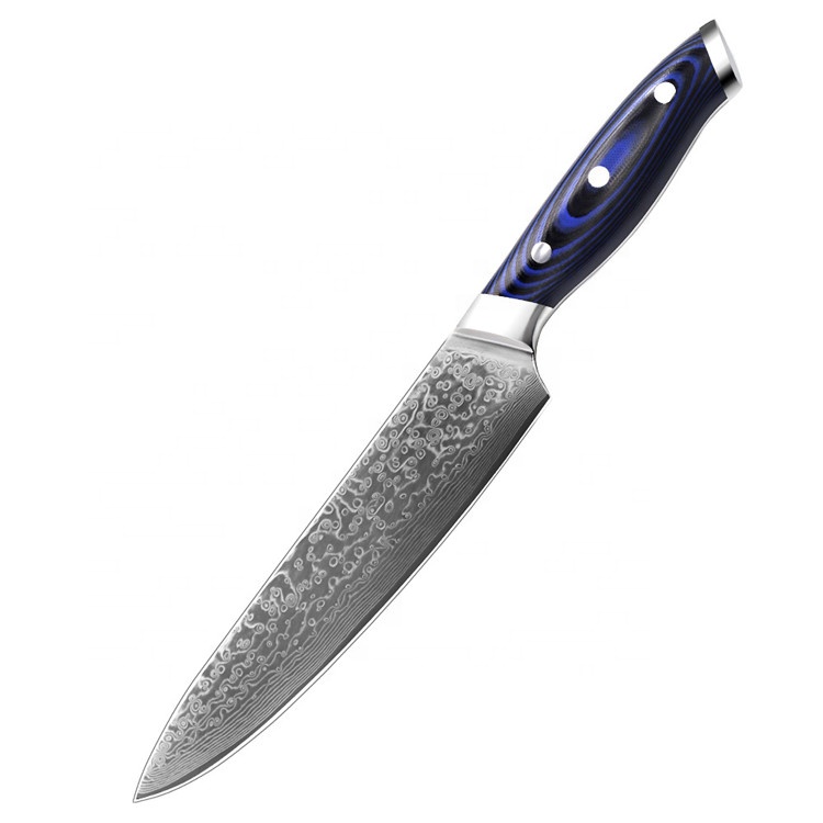 2021 Damascus Steel Chef's Knife Sushi Sashimi Cooking Knife Household Knives