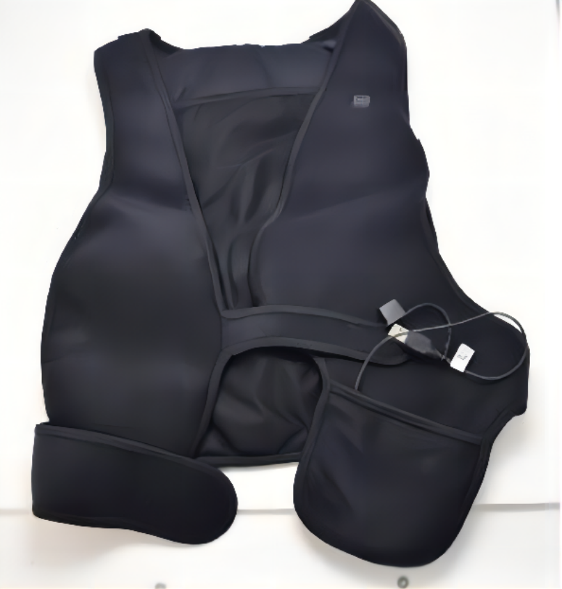 Outdoor battery USB electronic far infrared thermal heated vest jacket