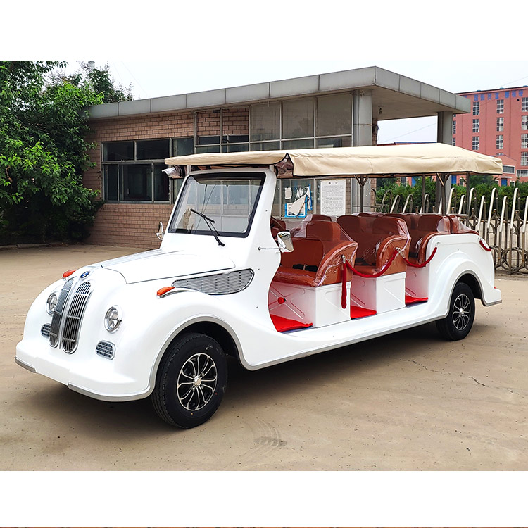 Sanchuan Scenic Sightseeing Bus Tourist Classic Car Electric