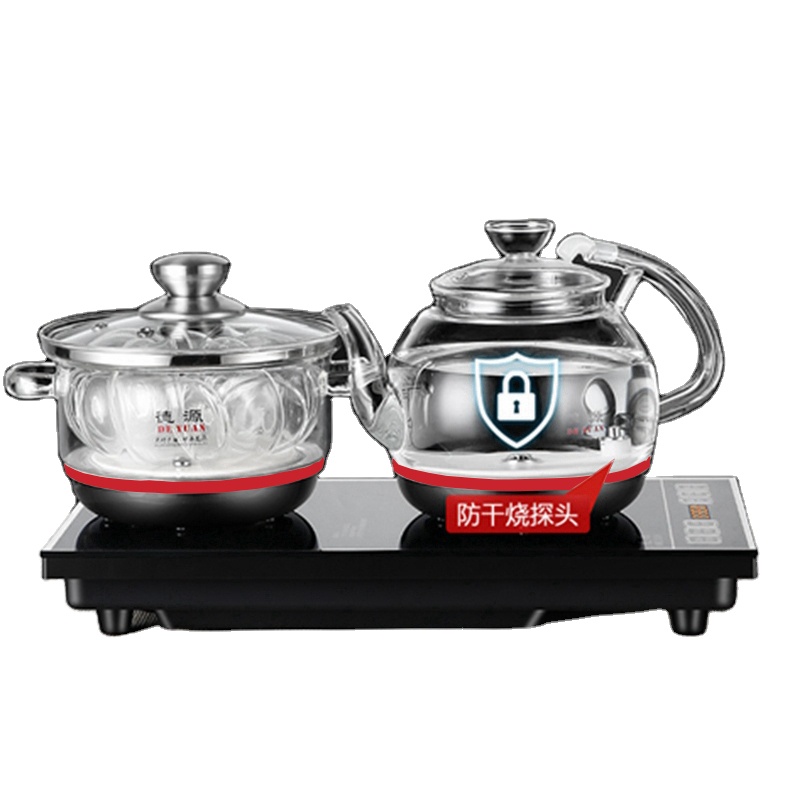 2021 new electric jug water-adding from bottom thickenked borosilicate glass kettle electric kettle
