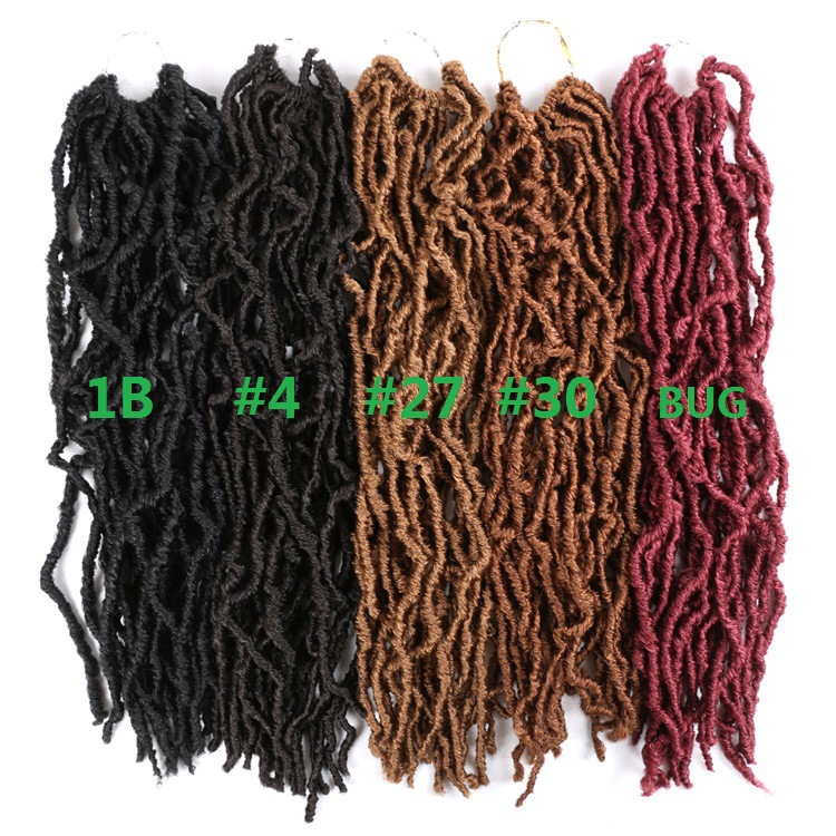Упаковка bob boss 100% Высококачественные Волосы из волокна nu locs предварительно заплетенные крючком волосы синтетические плетеные волосы богиня locs
