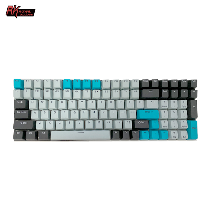 Игровая механическая клавиатура Royal Kludge RK100 с 100 клавишами на заказ rk 100 клавишами double shot pbt