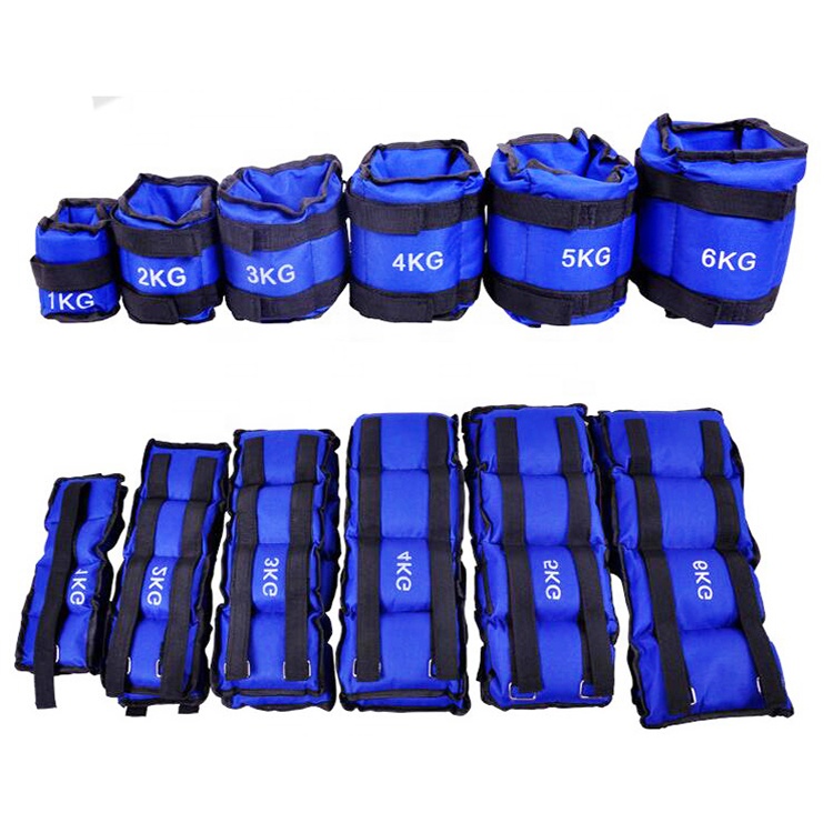 perfect for weight lifting core   leg training or cardio 4kg sand bags adjustable ankle wrist weights