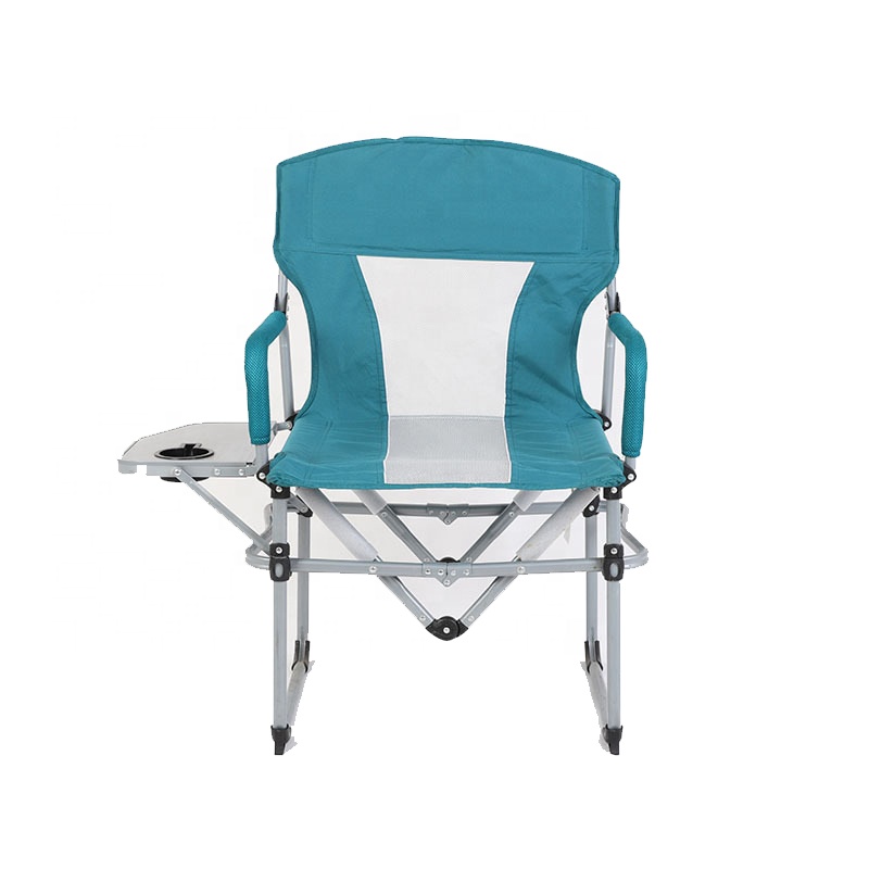 Custom Color Outdoor Camping Folding Fishing Chair Rod Holder