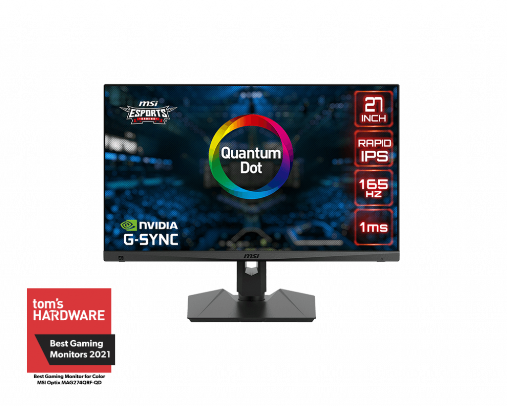 MSI Optix MAG274QRF QD 27-дюймовый дисплей 2K 170 Гц RapidIPS дисплей для компьютерных игр ослепительный вращающийся Лифт