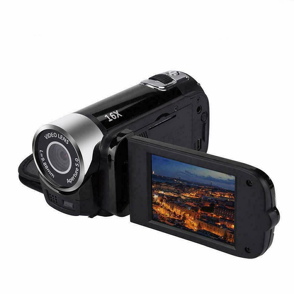 2,7 дюймовая 1080P HD видеокамера Цифровая видеокамера TFT LCD 24MP 16x Zoom DV AV ночное видение