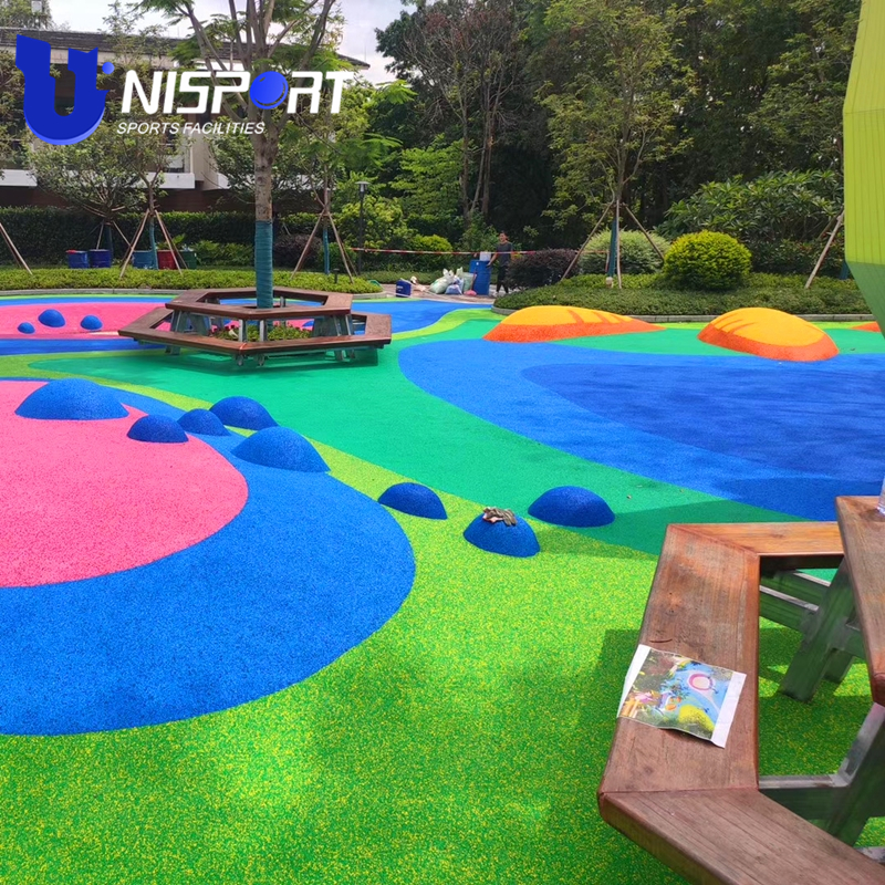 Высококачественные красочные резиновые гранулы Epdm для детской площадки и беговой дорожки