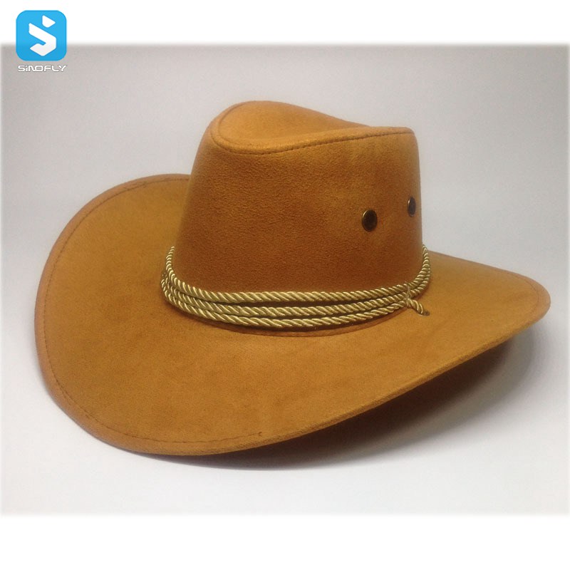 Western hat bands suede cap horse riding sunshade hat fedora Cowboy Hats for men outdoor
