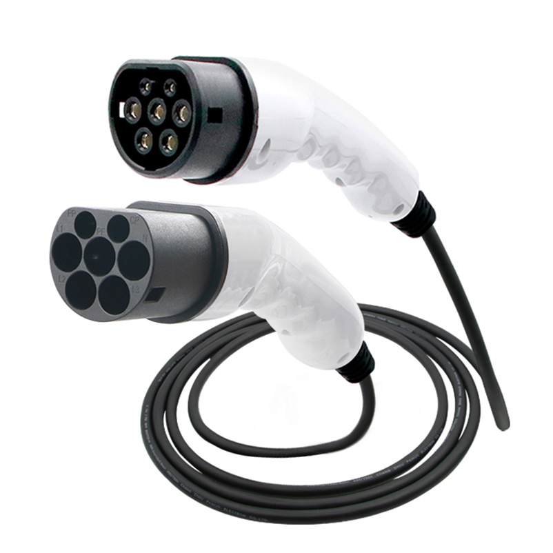 32a iec 62196-2 Тип 2 штекер mode1 фаза ev зарядный кабель