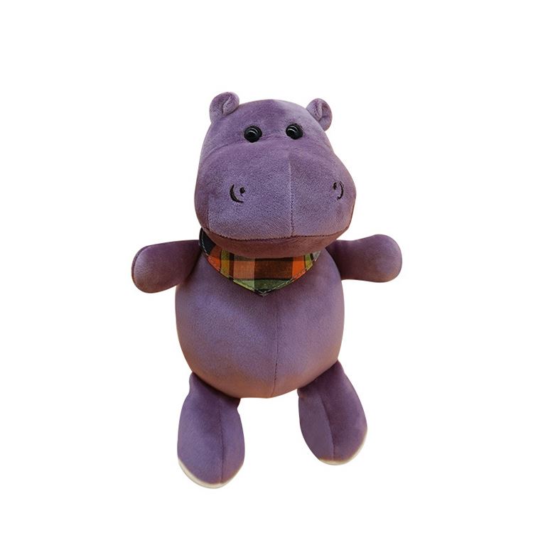 High quality toys stuffed plush animals toys animal stuffed hippo plush pillow