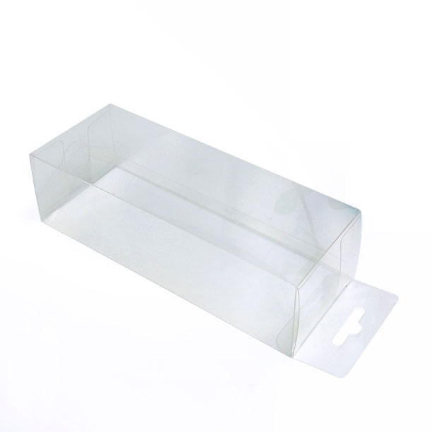 Manufacturer custom logo hot sale transparent printed small pvc clear plastic box