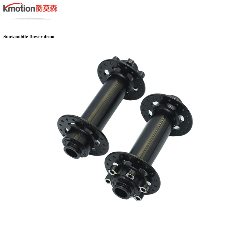 Suzhou kmotion snowmobile electric bicycle wheel bucket axle double disc flower drum bicycle flower drum bicycle parts