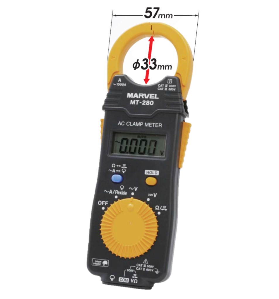 MT-280 AC quality smart digital electrical clamp meter for sale