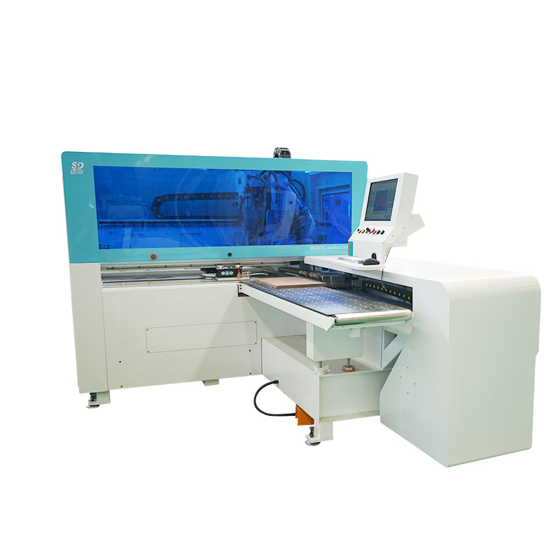 Высокая эффективность: 6-стронние кубики cnc деревянная панель сверлильный станок SD-VI-12