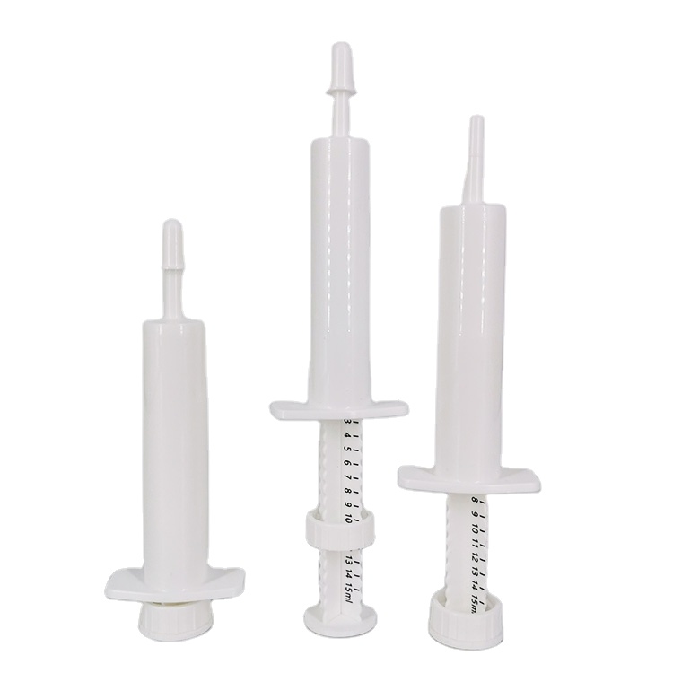 safe and reliable Disposable plastic syringe veterinary syringe