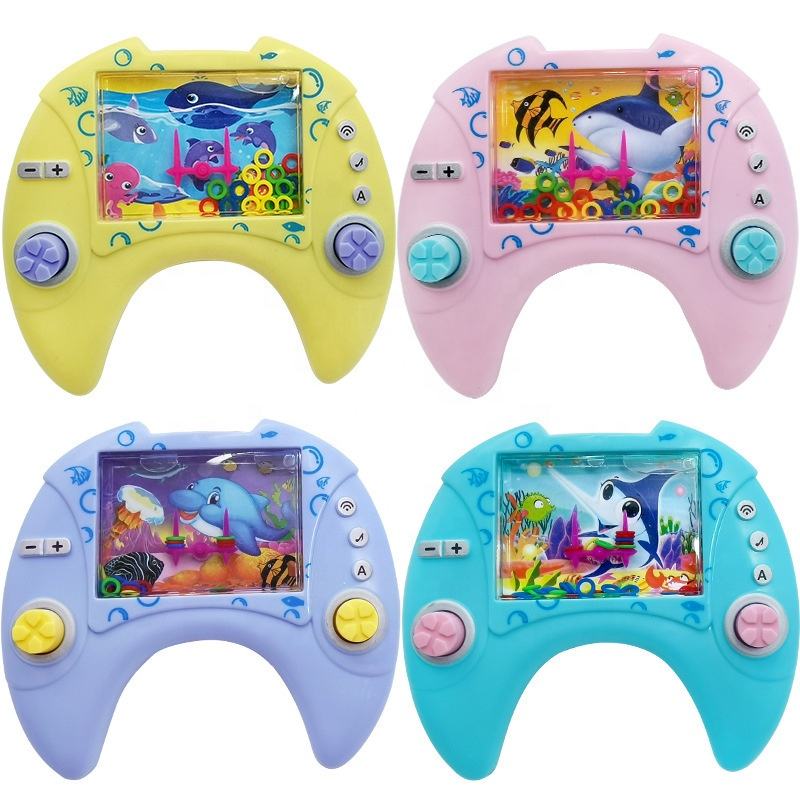 Creative Children's Water Ferrule Game Machine Classic Memories Handheld Game Console Plastic Nostalgic Gifts Educational Toys
