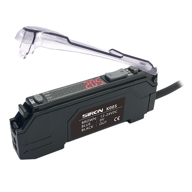 K005 SiRON New Original Manufacturer Sensor Optical Equipment Laser Fiber Optic Sensor Digital Fiber Amplifier