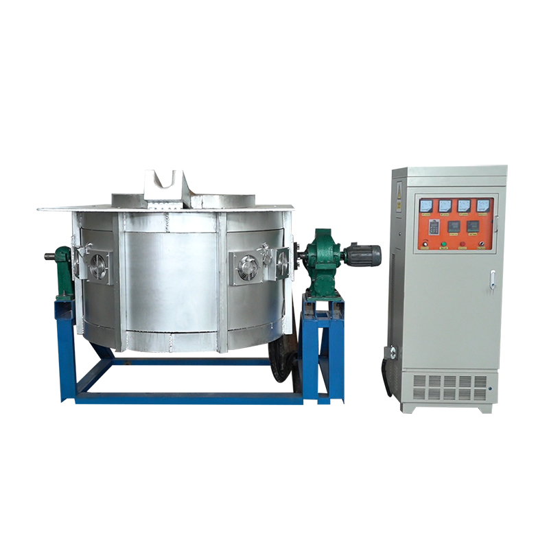 Luoyang Hongteng aluminum ingot making continuous casting machine induction furnace