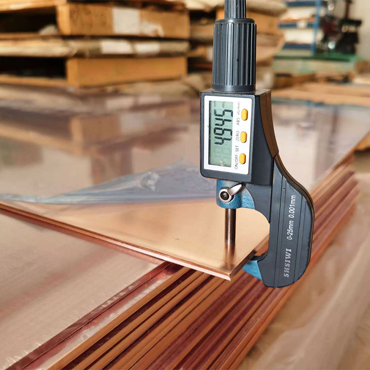 High Quality 99.9% Purity 1mm 3mm 6mm 8mm Thickness Pure Copper Sheet