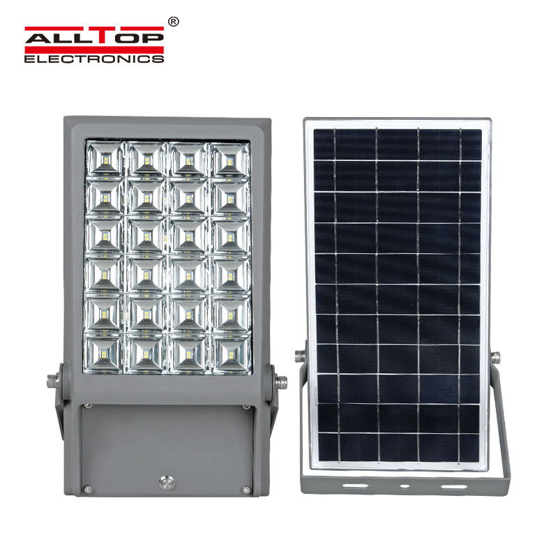 ALLTOP Ультра высокая яркость ip65 8w 12w Регулируемый все в одном Солнечный светодиодный прожектор