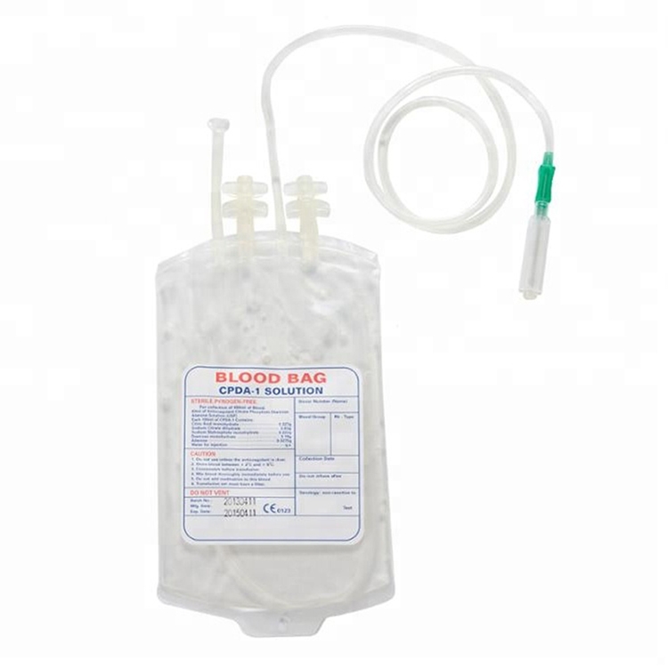 2021 new date blood bags for Blood donation hospital use