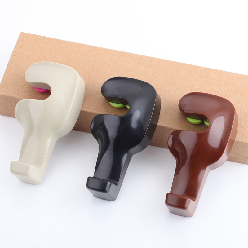 Car hook creative car seat back hidden hook multi-functional environmental protection quality interior products cross-border