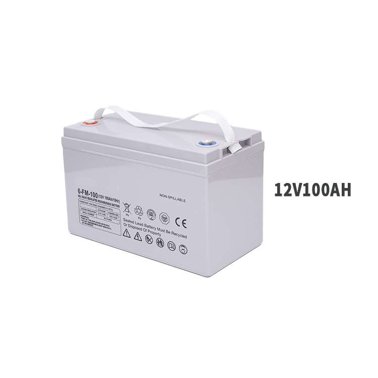 ZJRG-12V100AH Chinese Factory Direct Sale Free-Maintenance 12v 100ah Lead Acid Battery