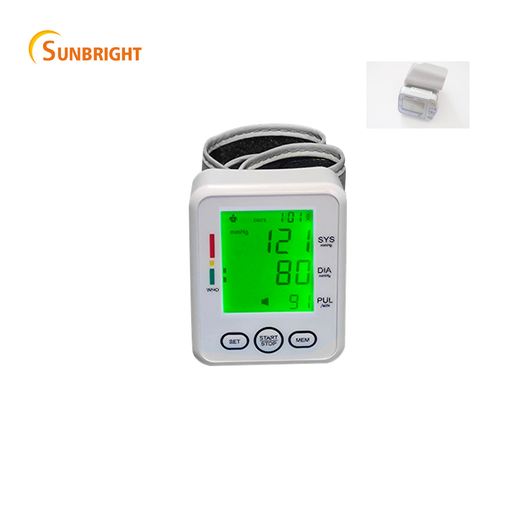 Wirst type new blood pressure sphygmomanometer digital handheld carry