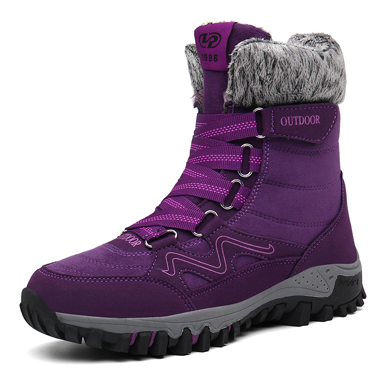 Factory Tactical Fashion Men Military Leather Shoes Snow Boots for Winter