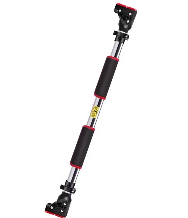New horizontal bar 72cm length free of perforation indoor fitness 30mm diameter steel pipe door pull up bar