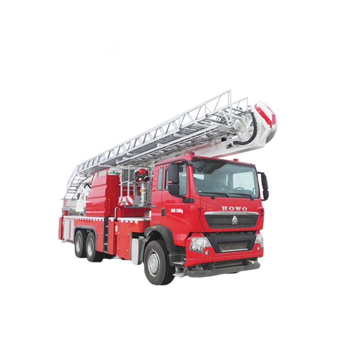 Chinese Hot Product DG34M2 Aerial Skylift with Platform 34 m Emergency Fire Sky Lift with Truck for Sale