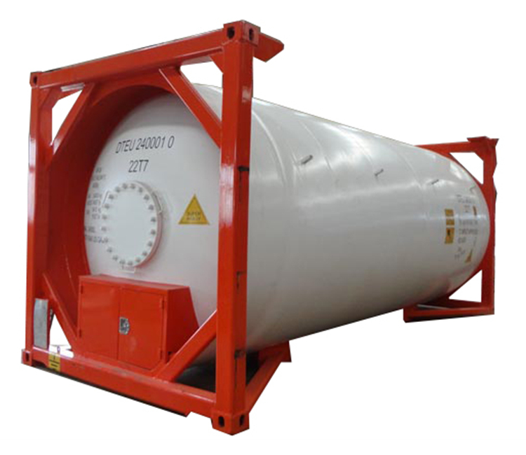 Низкая цена ISO 20 футов/40 футов жидкий хлор/аммиак/LPG T50 танк контейнер
