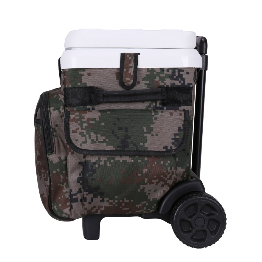 beer insulated eco friendly cooler bag with plastic handle hot sale camping custom cooler with wheels