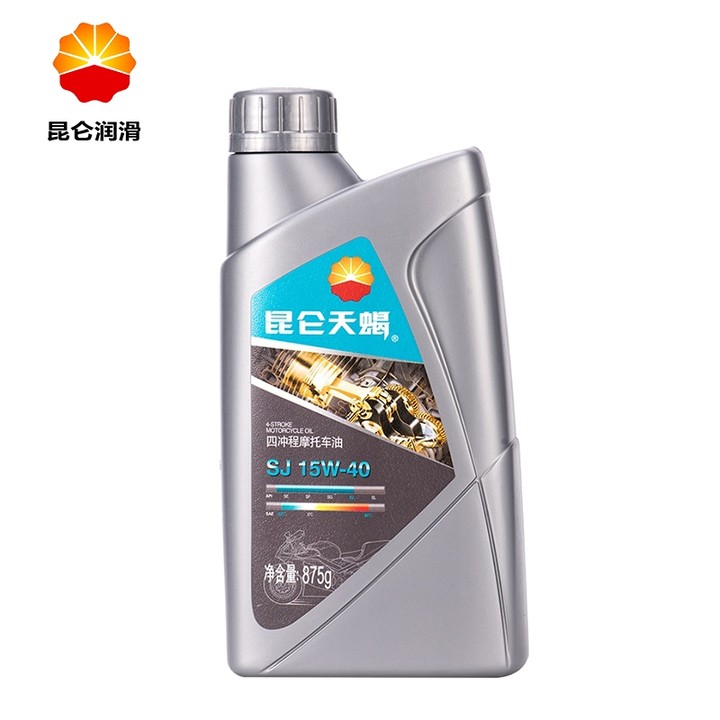 Kunlun Lubricant Scorpio SJ Four-stroke Motorcycle Oil 15W-40 Engine Oil 1L Pack Genuine