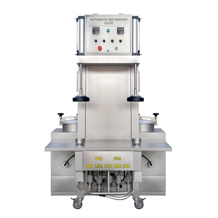 High Qualtity Q2-Z2 Two-head Automatic Beer Keg Washer