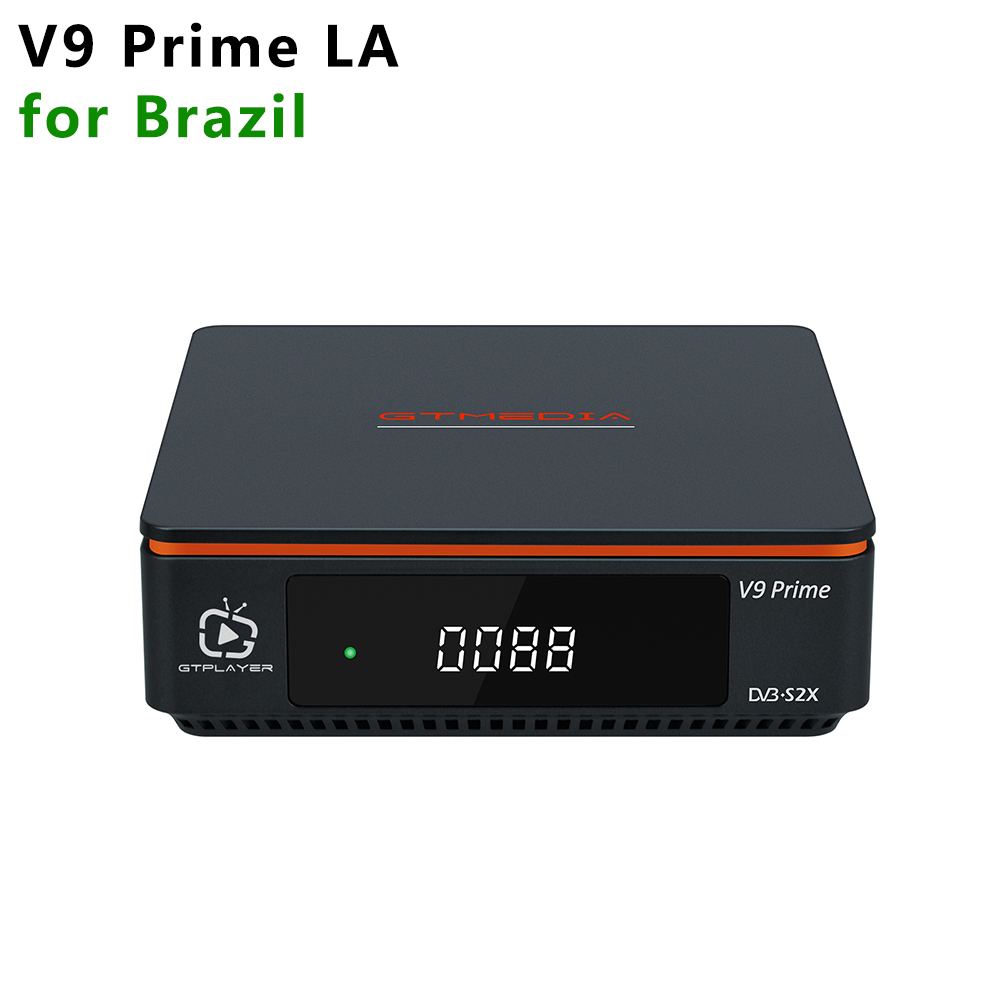 V9 Prime LA Brazil GTMedia встроенный WIFI Поддержка DVB S2X CA Multistream AVS + CCCam Newcamd Auto Biss H.265 спутниковый приемник