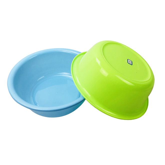 Round Plastic Wash Basins Cleaning Basin