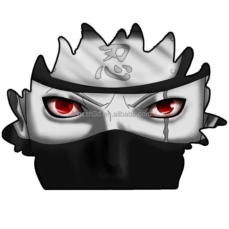 Kakashi, оптовые цены, пользовательские 3D наклейки, логотип, Наклейка 3D