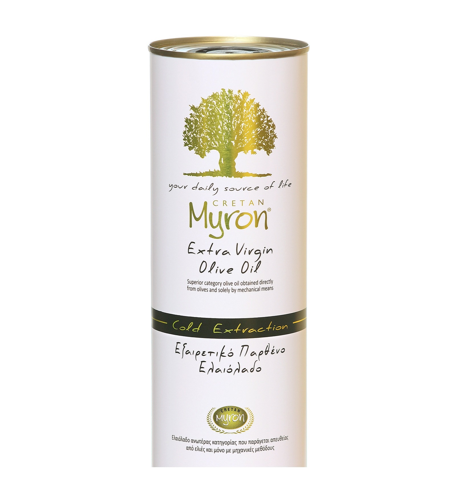 Высококачественное Экстра натуральное оливковое масло cretan myron