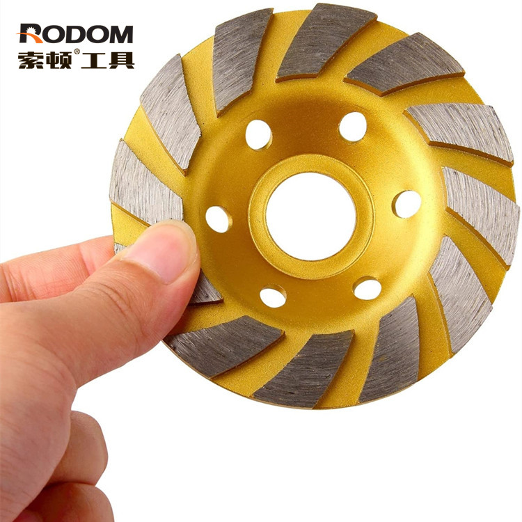 RODOM TOOLS DIAMOND CUP GRINDING WHEEL FOR STONE 80-180MM