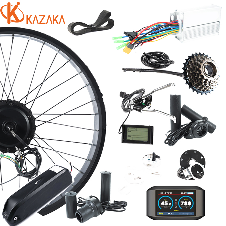 Hub Motor 1000W E-bike Conversion Kit 2000W Motor Bike Conversion Kit 20" 24" 26'' 27.5'' 28'' wheel E-bike kit